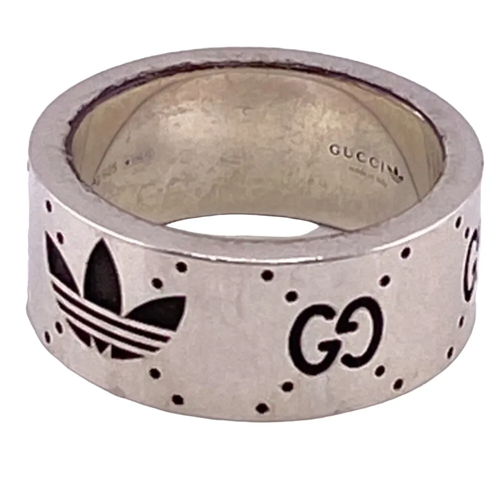 GUCCI Ring Silver925 Silver Adidas 925 mens Used