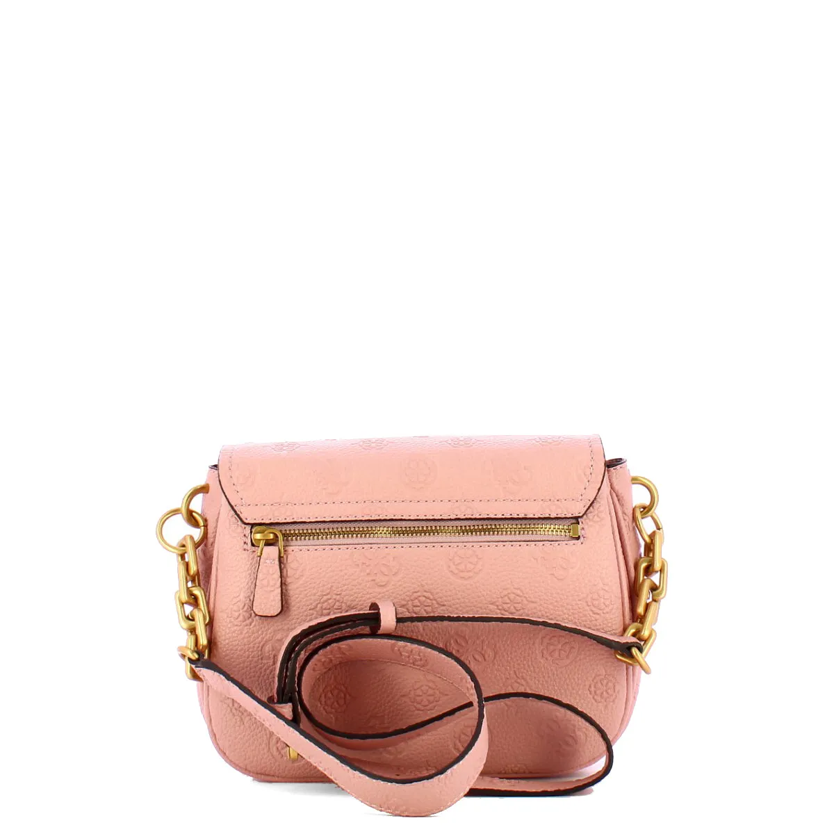 Guess - Izzy Peony Apricot Rose Logo Crossbody Bag - HWPD9209200 - APRICOT/ROSE/LOGO