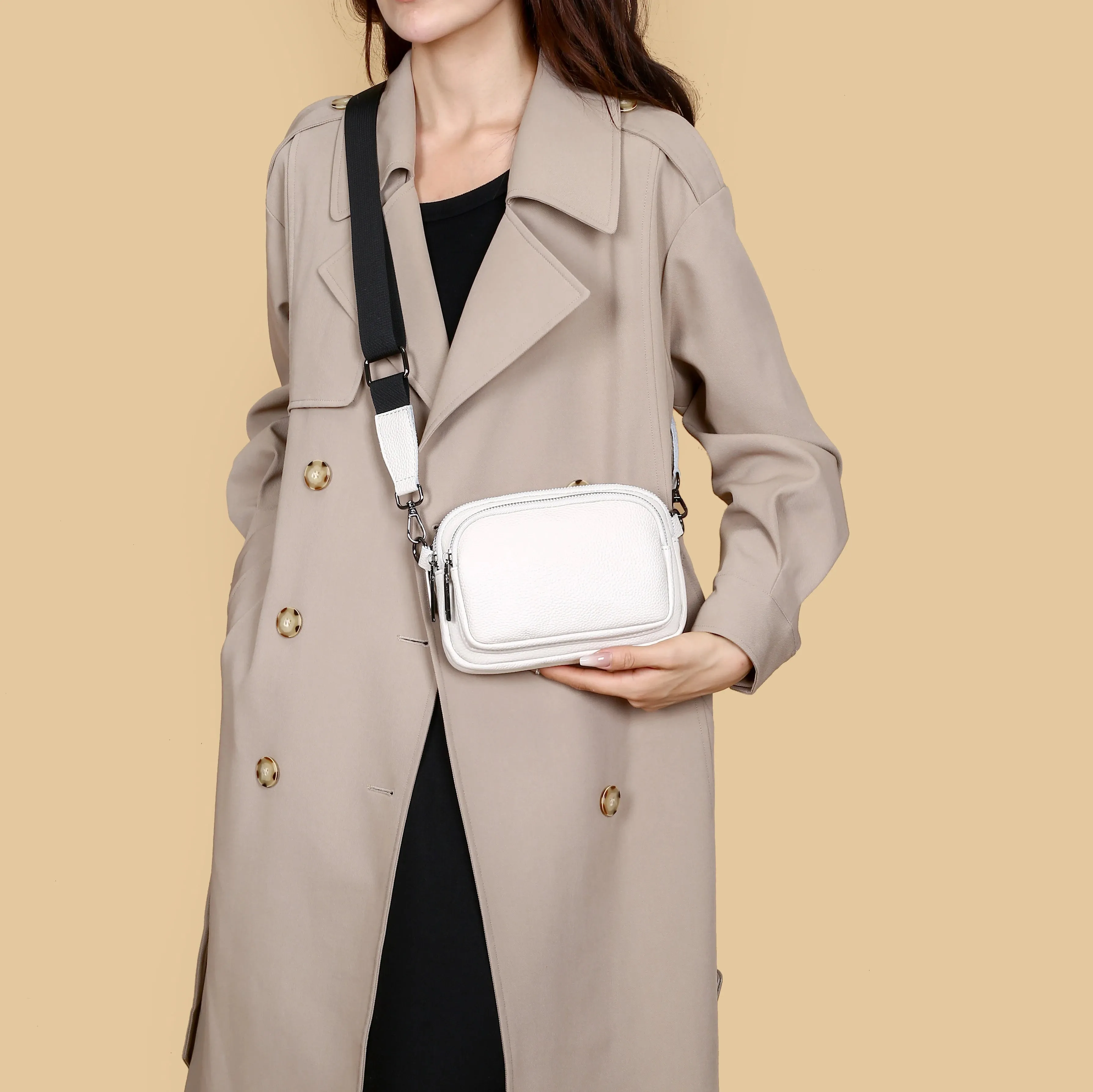 High Quality Genuine Leather Women Shoulder Crossbody Bags