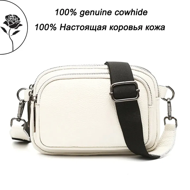 High Quality Genuine Leather Women Shoulder Crossbody Bags