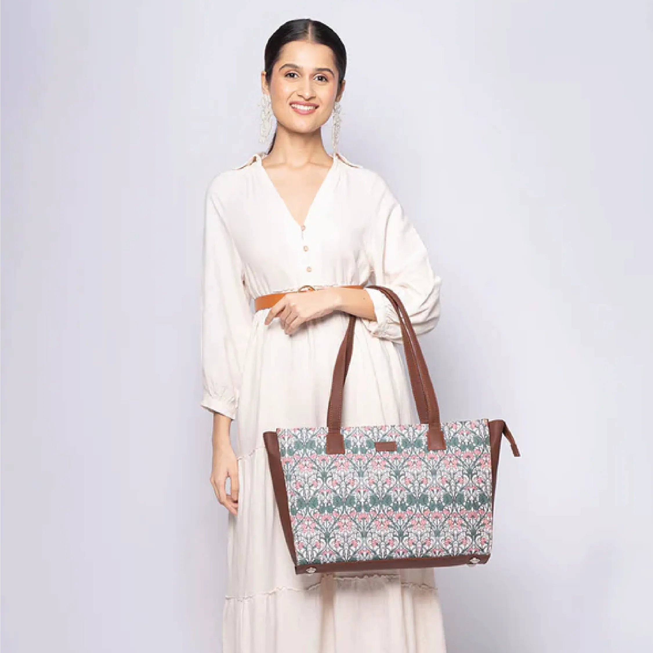 Hooghly Nouveau Office Tote Bag