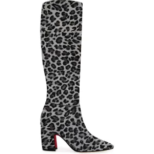 Kara Zini Handmade Slip-On Leopard Style Boot