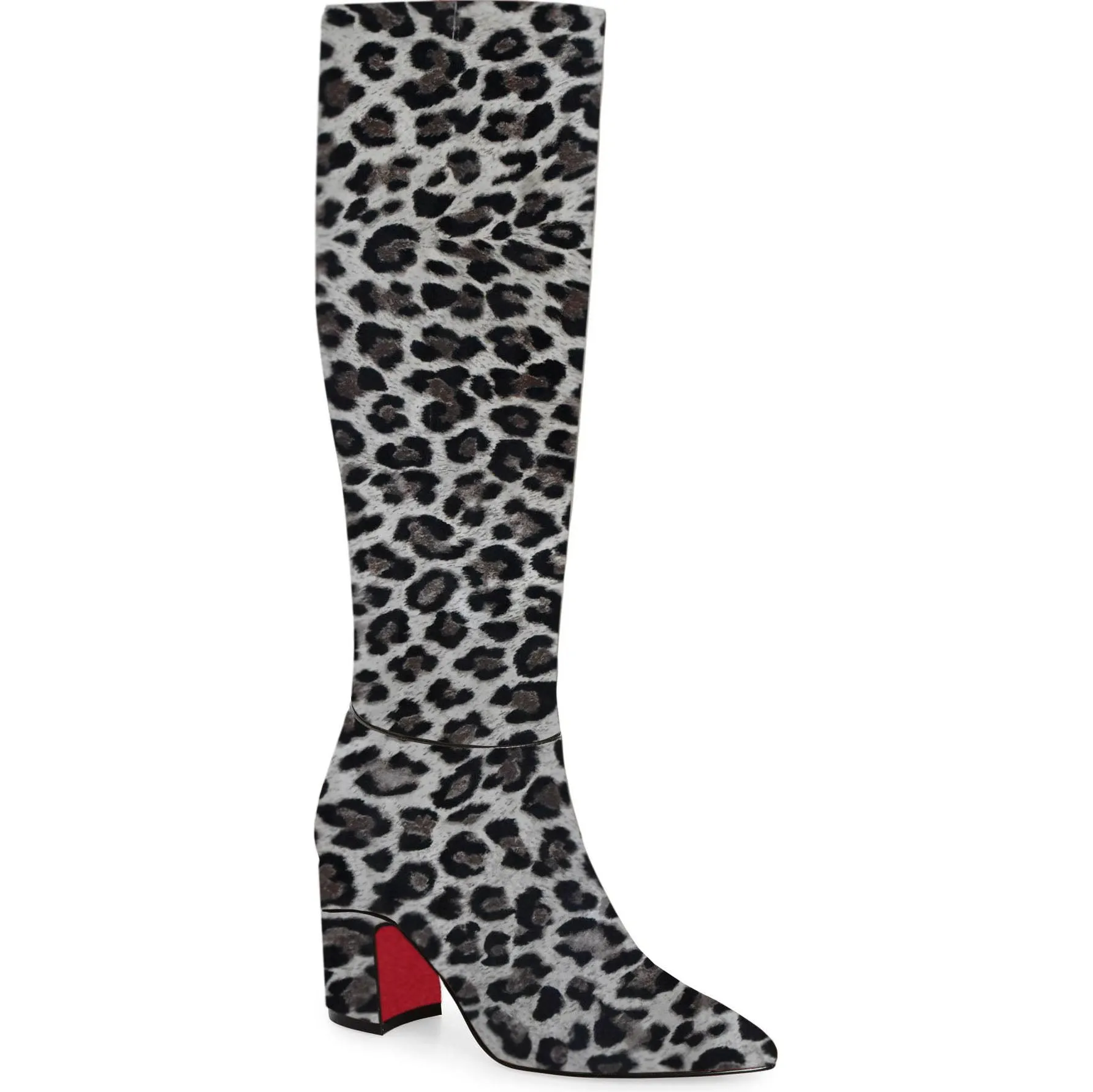 Kara Zini Handmade Slip-On Leopard Style Boot