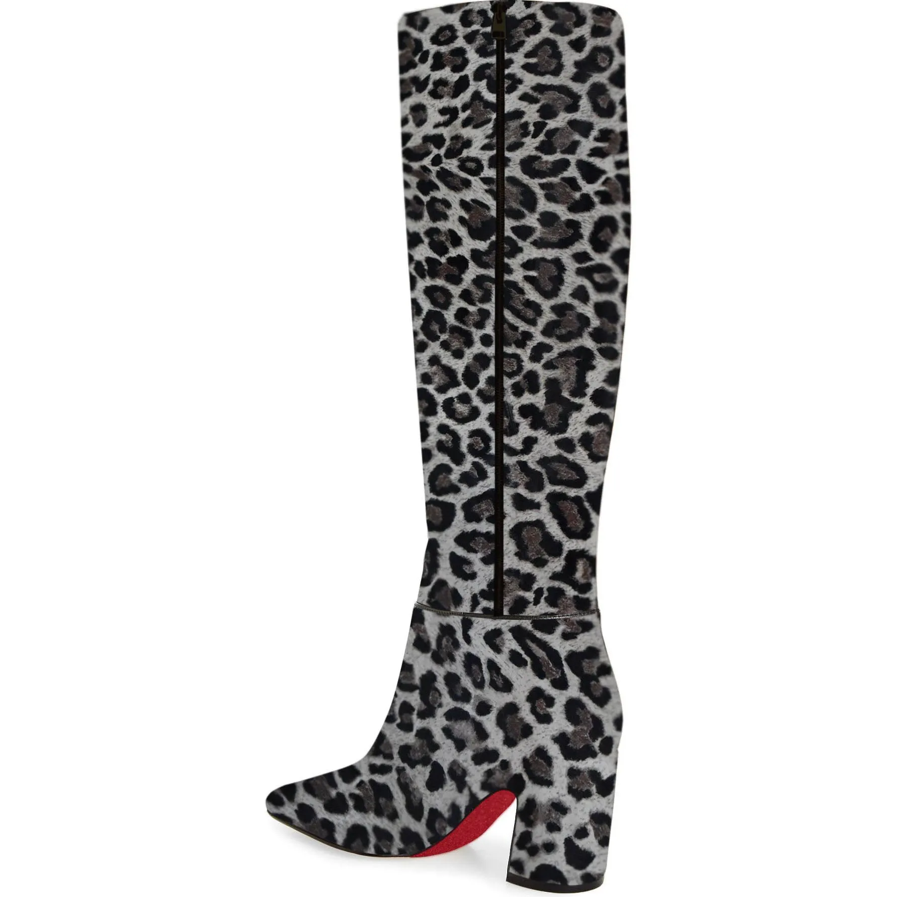 Kara Zini Handmade Slip-On Leopard Style Boot