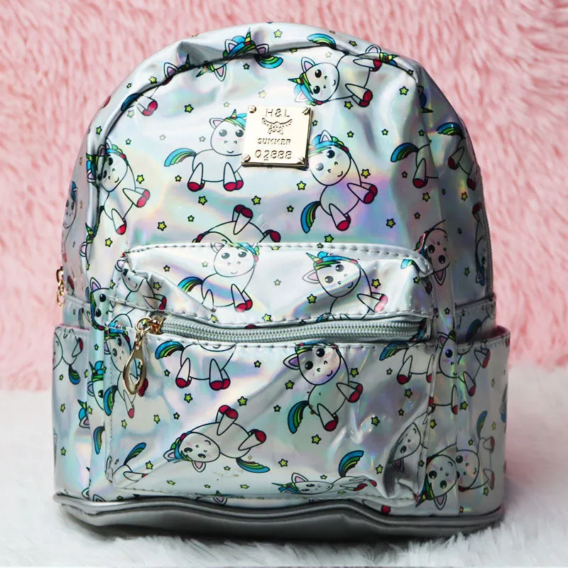 Kids Backpack for Girls, Unicorn Backpack for Preschool, Kindergarten And Montessori #111