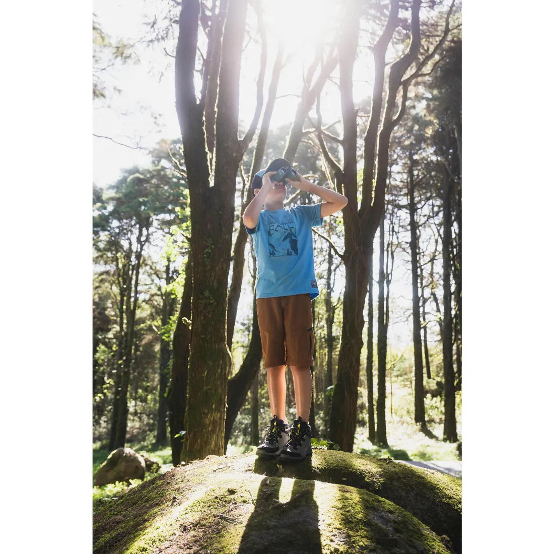 Kids’ Waterproof Mountain Walking Boots - MH900