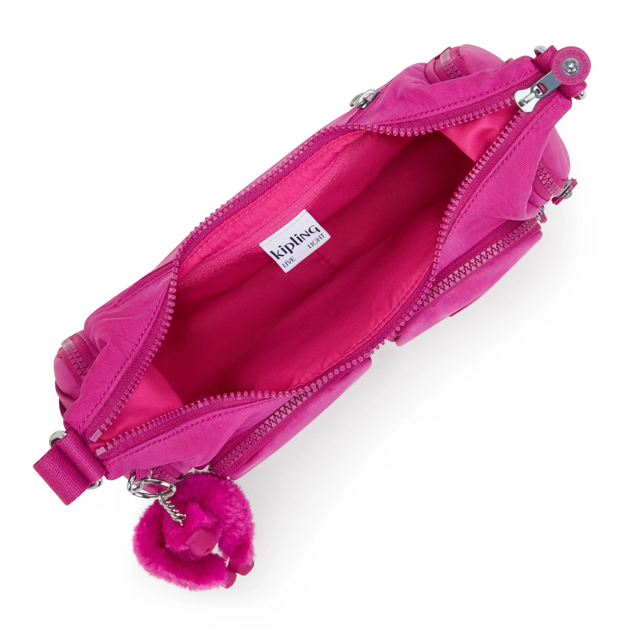 Kipling Rikka S Glowing Fuchsia Small Crossbody I4333-3KU