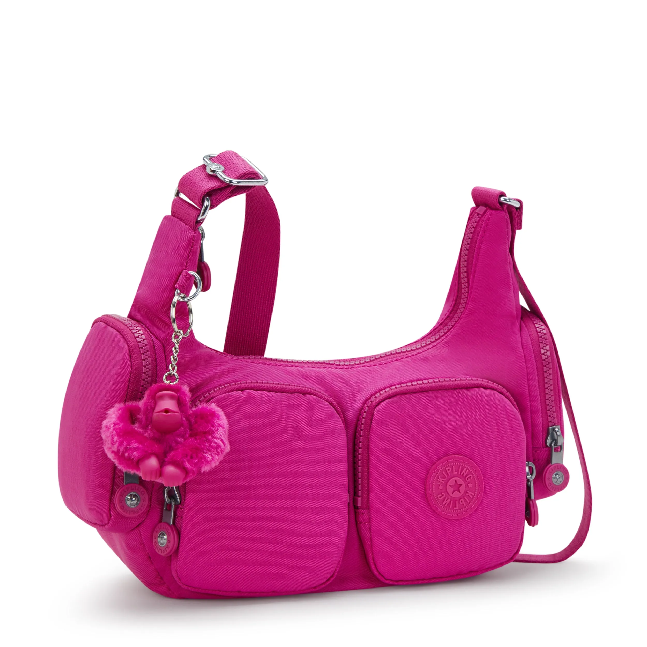 Kipling Rikka S Glowing Fuchsia Small Crossbody I4333-3KU