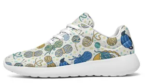 Knitting Lover Athletic Sneakers