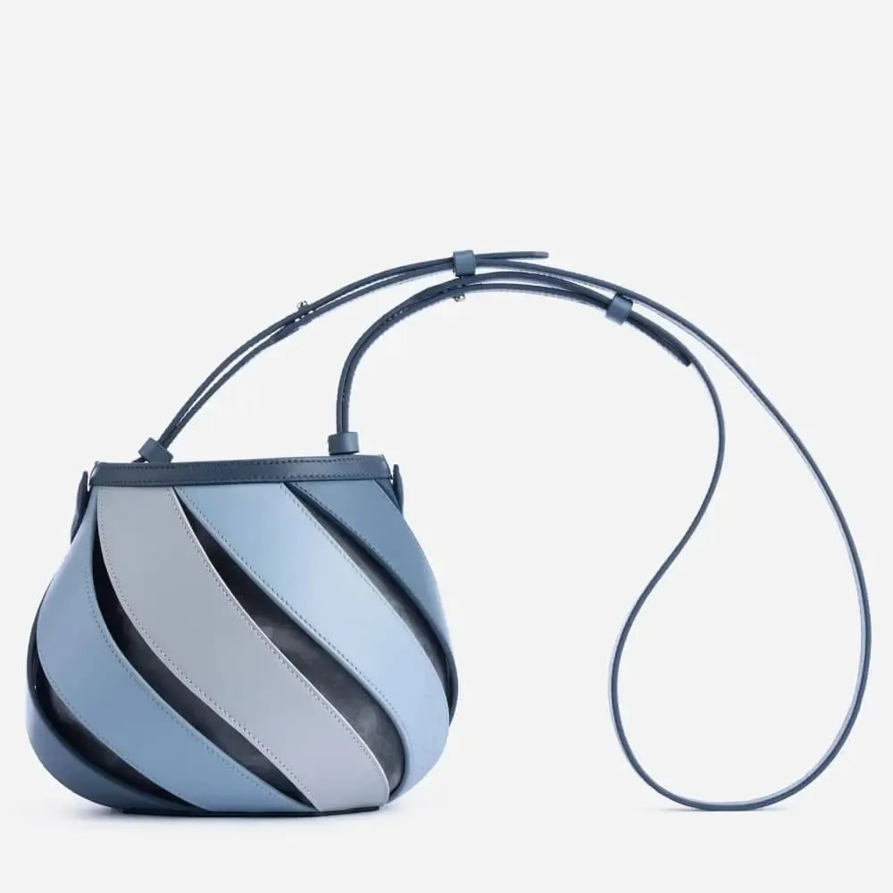 Luxury Brand Designer Women's Fashion Retro Geometric Bucket Bag - Elegant, Versatile Texture Ladies Handbag, Sac à Main Femme