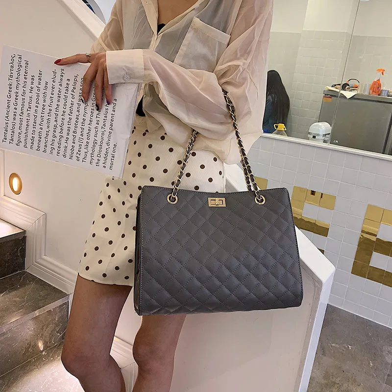 Luxury Handbags Women Bags Designer Leather Chain Large Shoulder Bags Tote Hand Bag