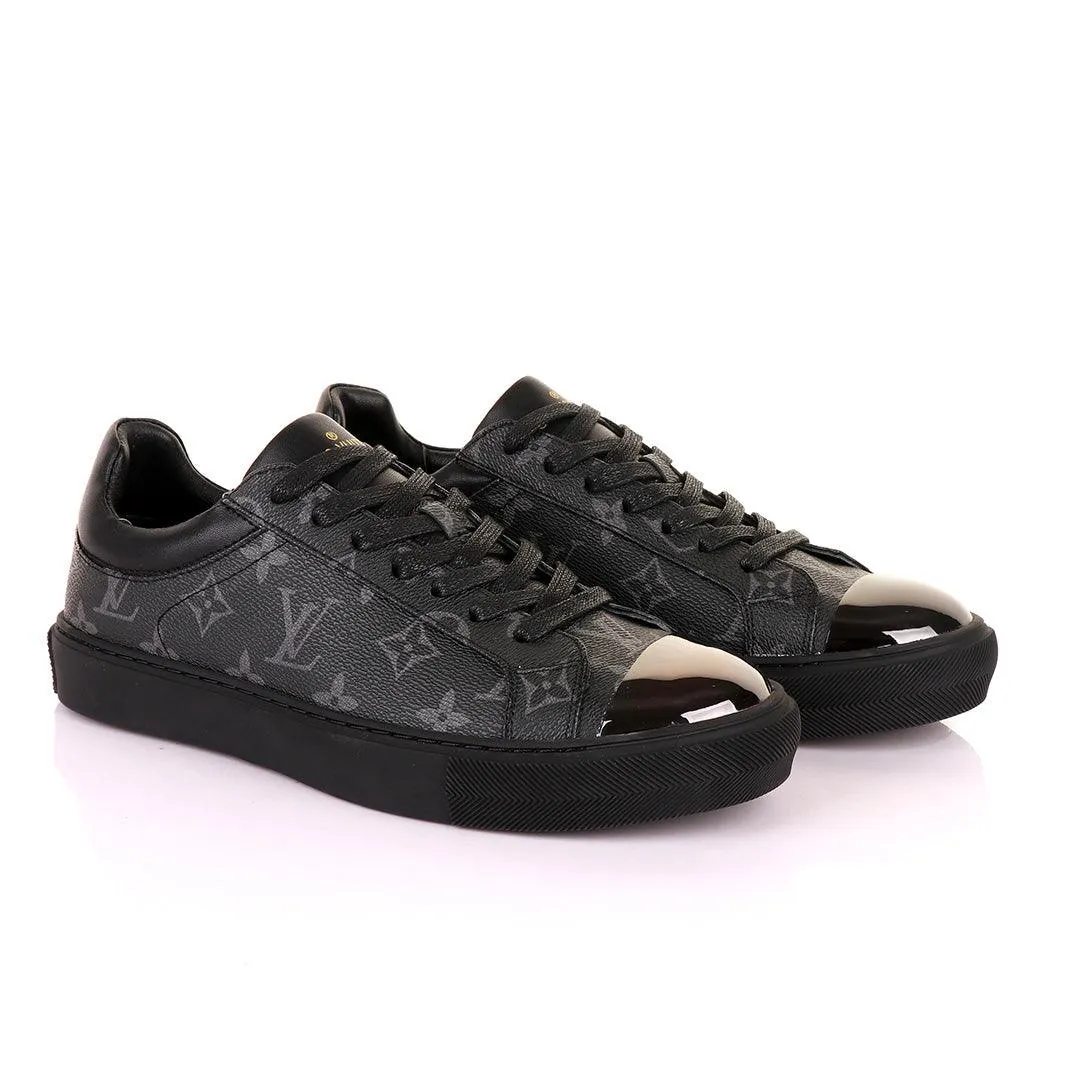 LV Signature Monogram Black Sneakers