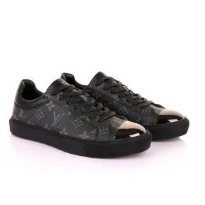 LV Signature Monogram Black Sneakers