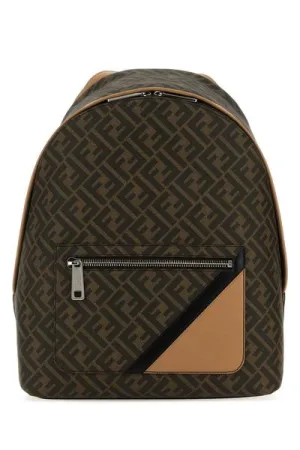 MEDIUM FENDI DIAGONAL CHIODO BACKPACK