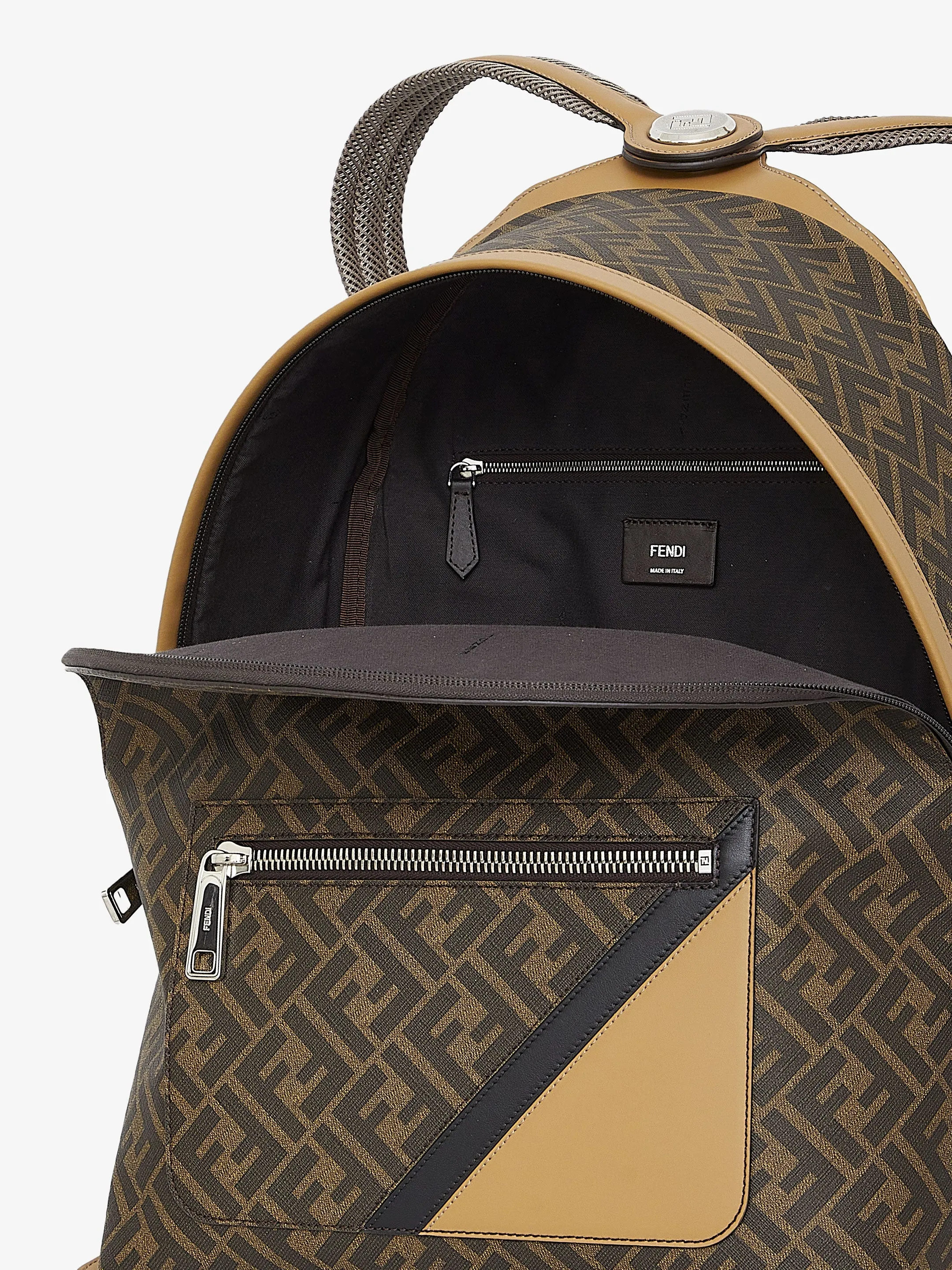MEDIUM FENDI DIAGONAL CHIODO BACKPACK