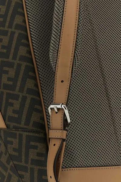 MEDIUM FENDI DIAGONAL CHIODO BACKPACK