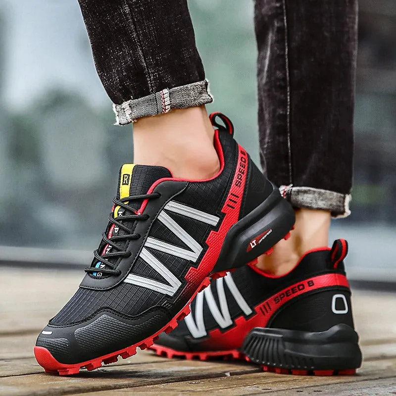 Men Bicycle shoes Outdoor hiking sneakers jogger man