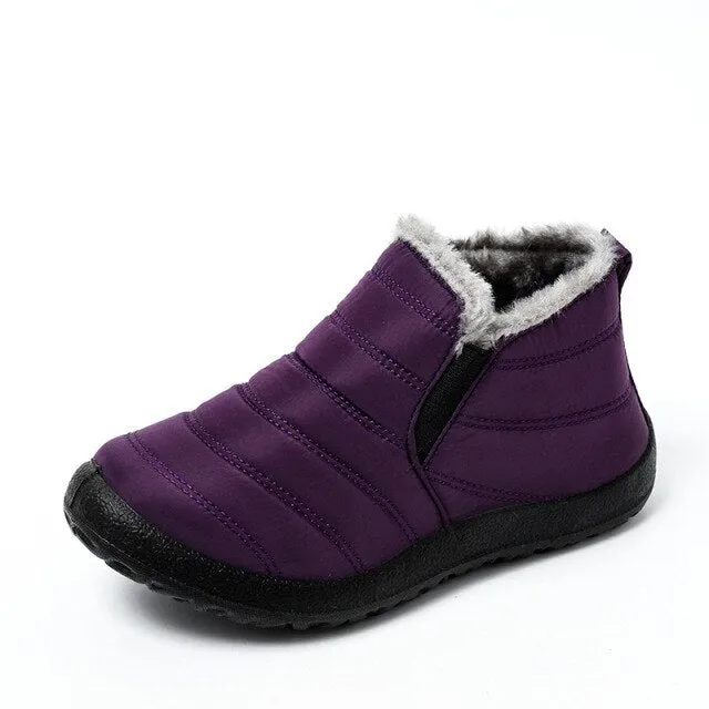 Men&#39;s Boots 2021 New Men Snow Boots Waterproof Non-Slip Shoes For Men Casual Fashion Ankle Boots Male Winter Walking Unisex Shoe