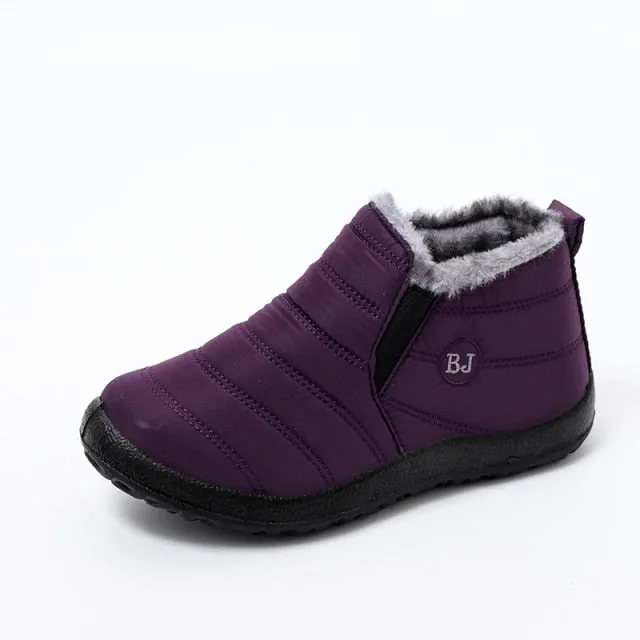 Men&#39;s Boots 2021 New Men Snow Boots Waterproof Non-Slip Shoes For Men Casual Fashion Ankle Boots Male Winter Walking Unisex Shoe