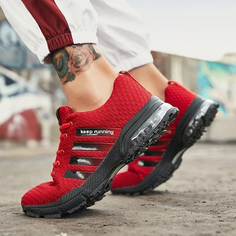 Men's Breathable Sneakers Air Cushion Running Shoes