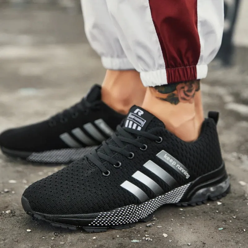 Men's Breathable Sneakers Air Cushion Running Shoes