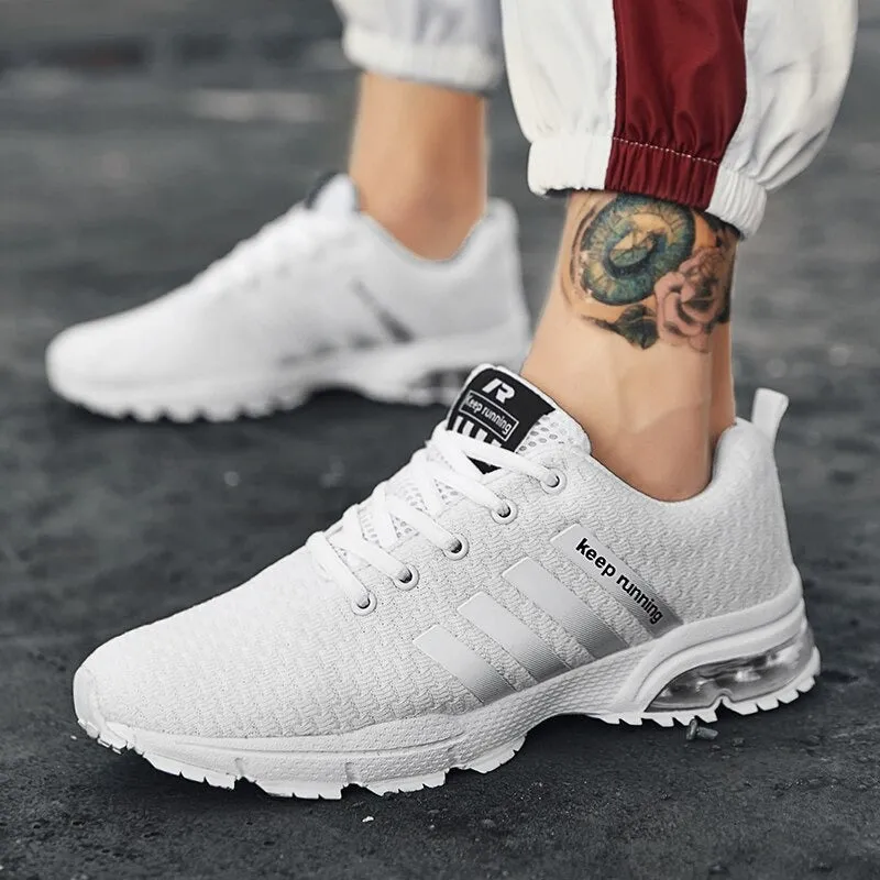 Men's Breathable Sneakers Air Cushion Running Shoes