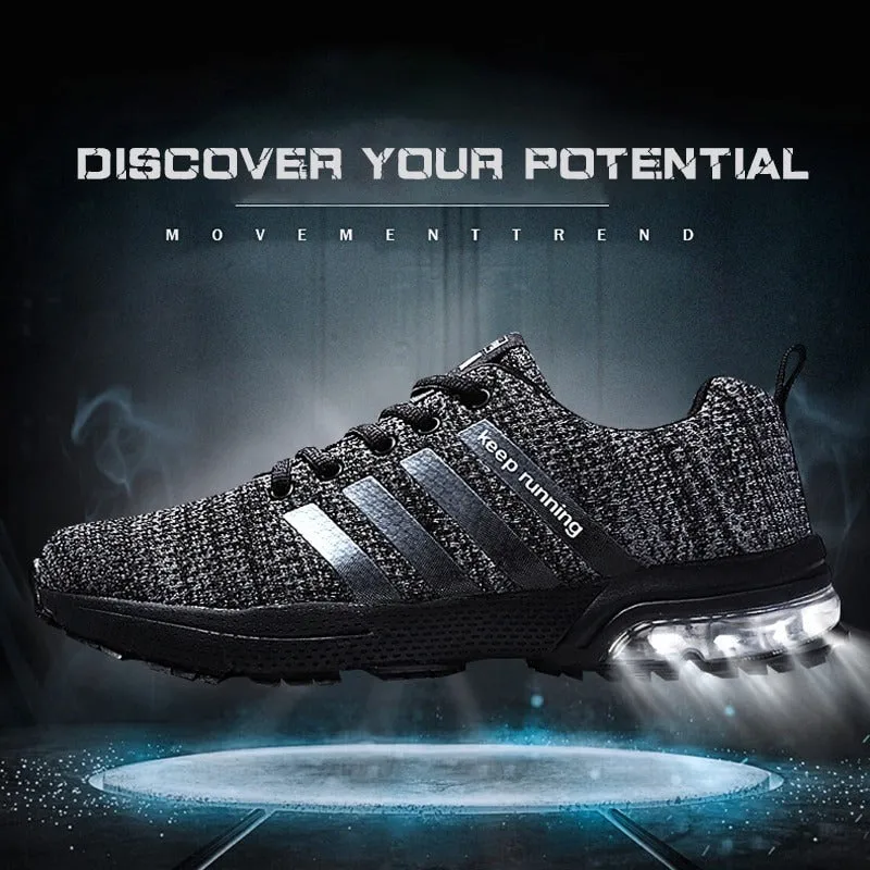 Men's Breathable Sneakers Air Cushion Running Shoes