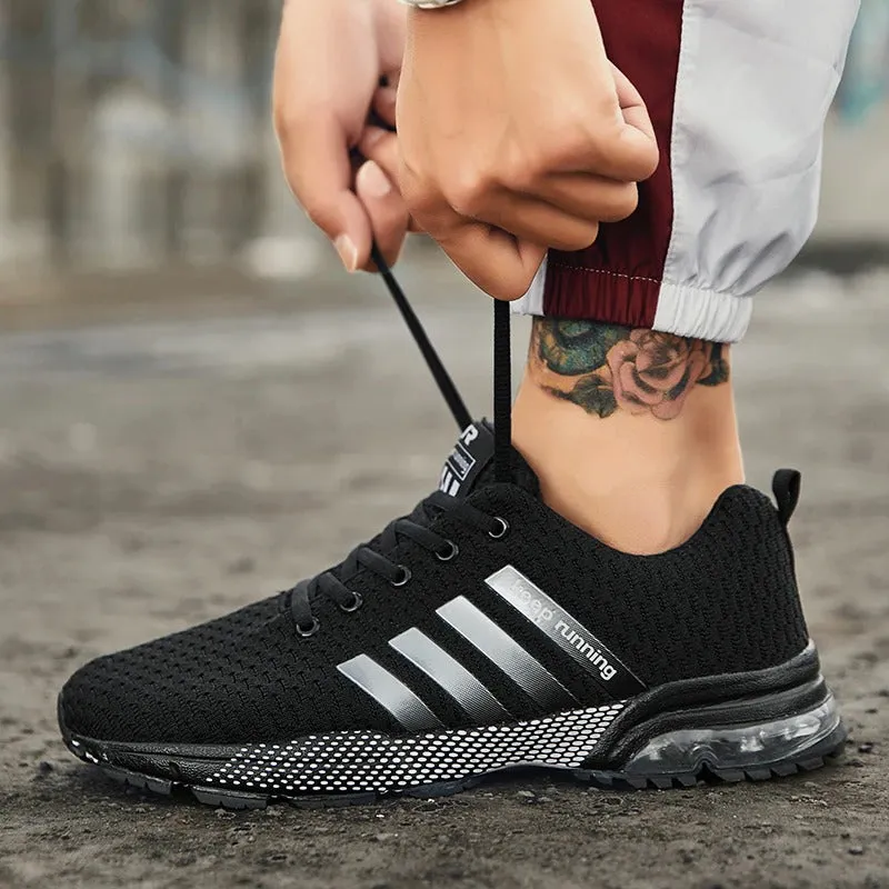 Men's Breathable Sneakers Air Cushion Running Shoes
