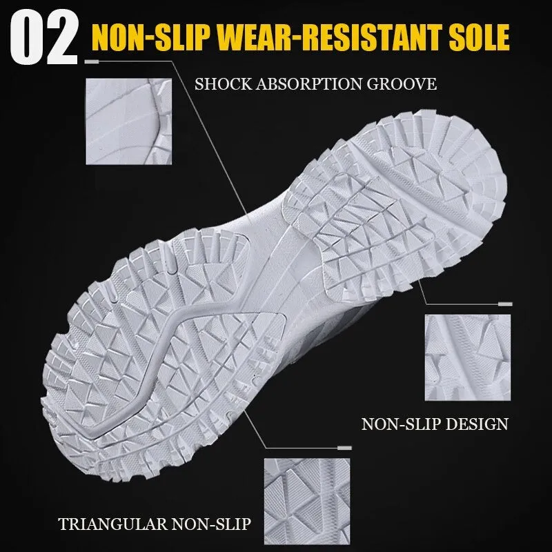 Men's Breathable Sneakers Air Cushion Running Shoes