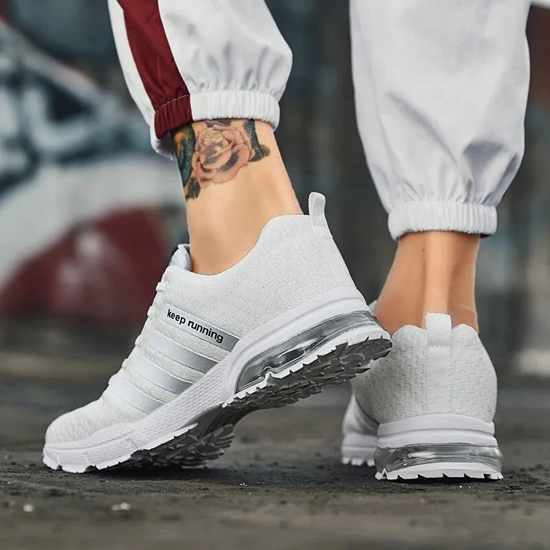 Men's Breathable Sneakers Air Cushion Running Shoes