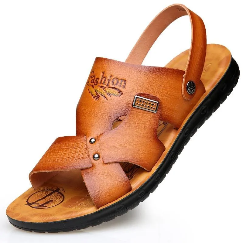 Men's Casual Non-Slip Back Strap Sandals