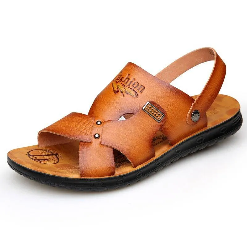Men's Casual Non-Slip Back Strap Sandals