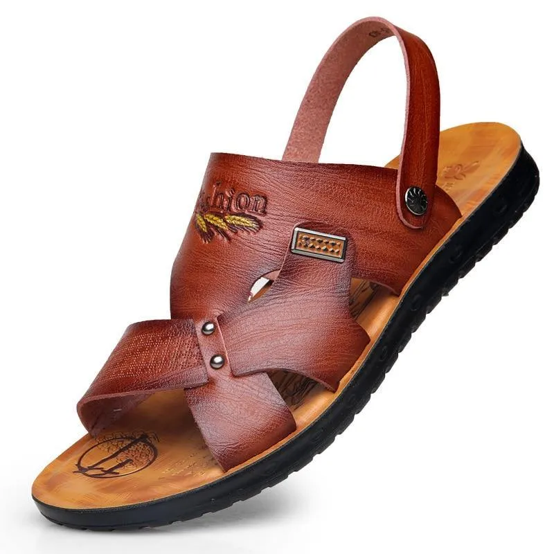 Men's Casual Non-Slip Back Strap Sandals