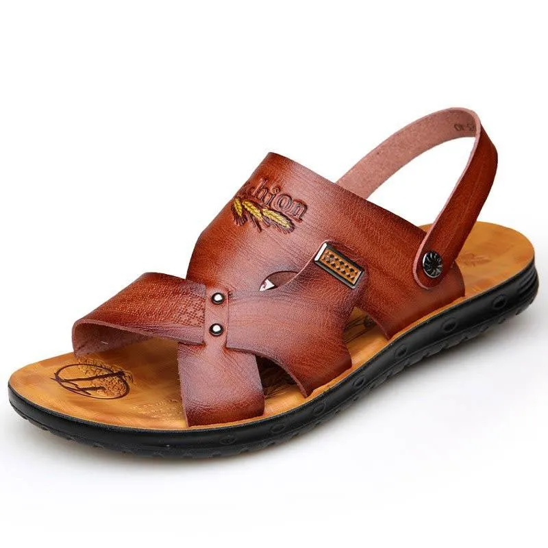 Men's Casual Non-Slip Back Strap Sandals