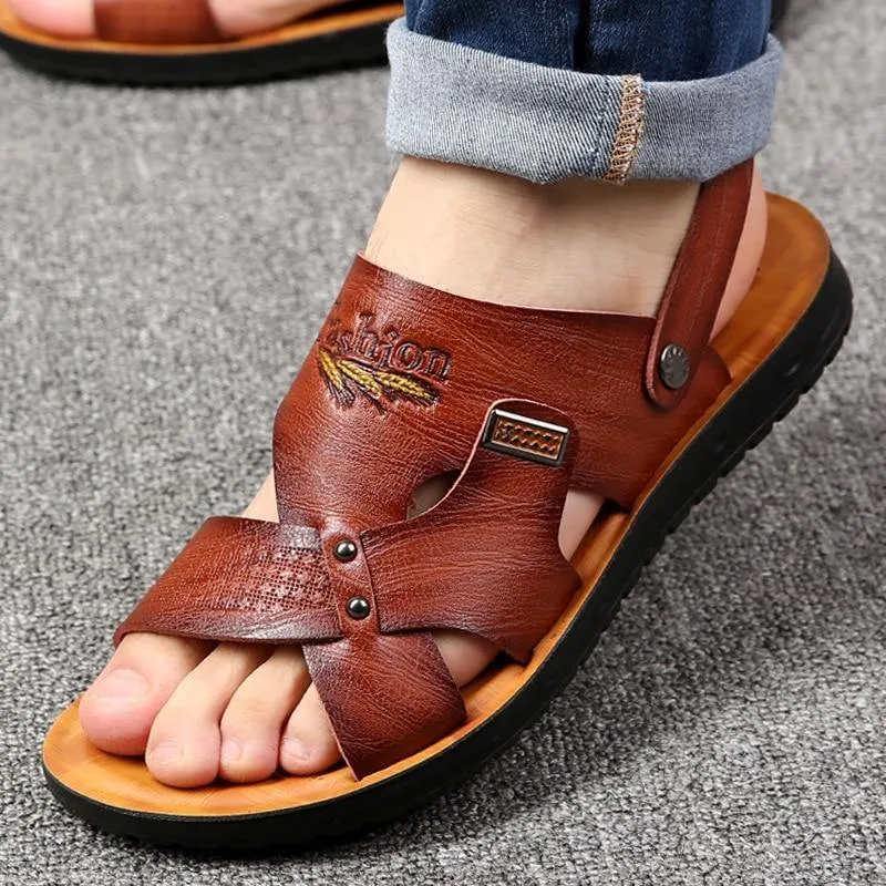 Men's Casual Non-Slip Back Strap Sandals