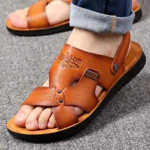 Men's Casual Non-Slip Back Strap Sandals