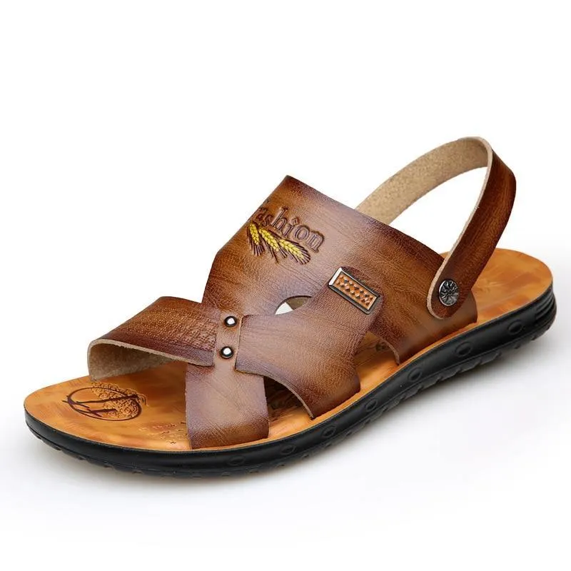 Men's Casual Non-Slip Back Strap Sandals