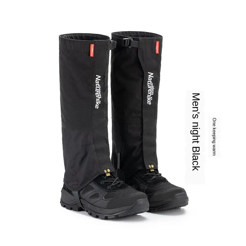 Naturehike outdoor Hiking Trekking Gaiters shoes cover Camping climbing skiing Waterproof boots