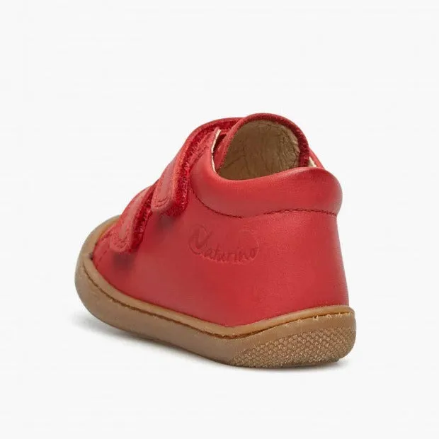 Naturino Cocoon VL | Bright Red Toddler Sneakers