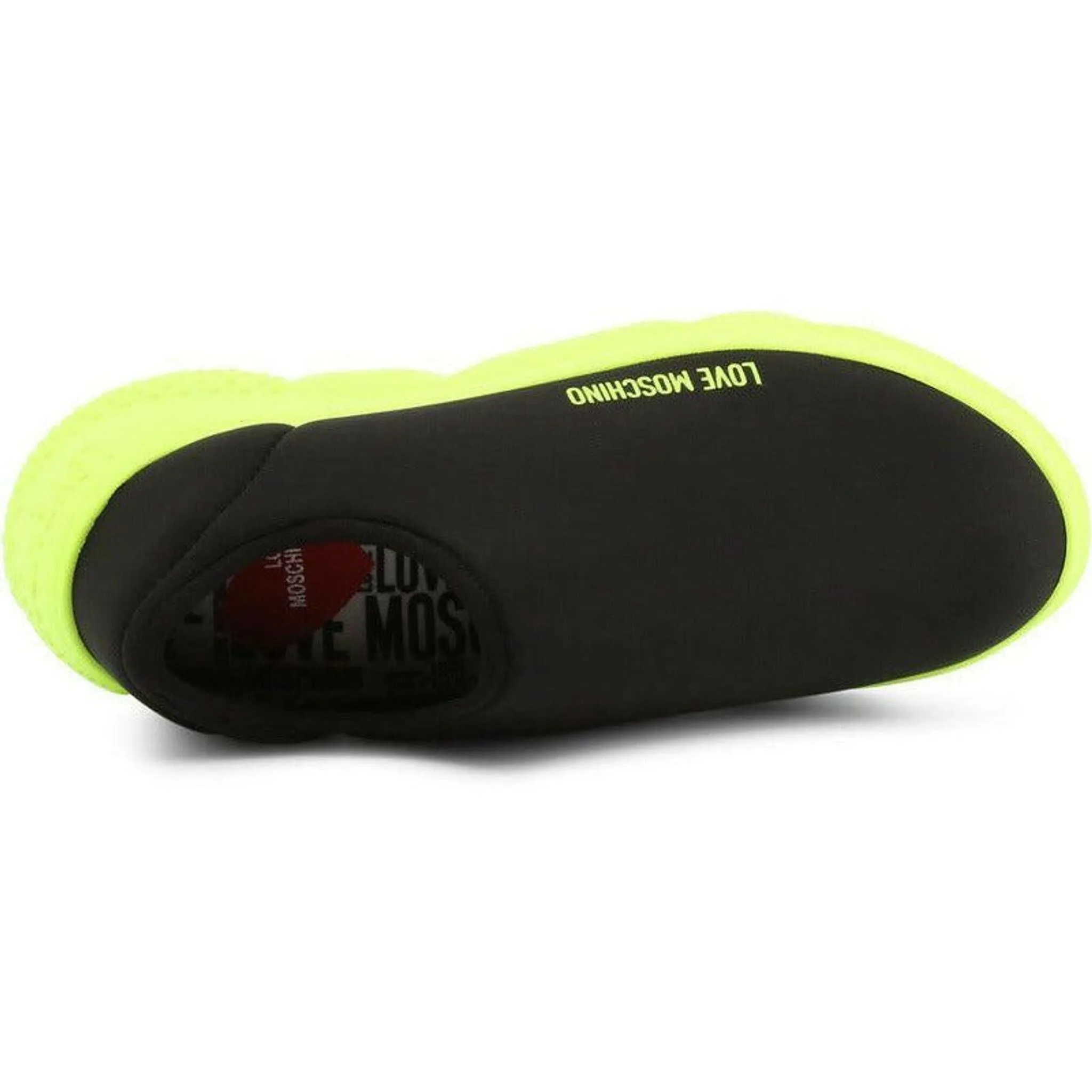 Neon Green Slip-On Shoes