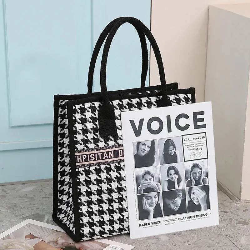 New Arrival! Fashionable Top-handle Bag with Cute Cat Pattern Large Capacity Mommy Bag for Women, Perfect for Work and Commuting