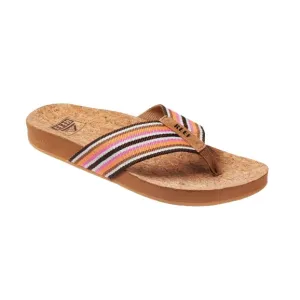 Reef Women's Cushion Strand Flips- Smoothie Stripe
