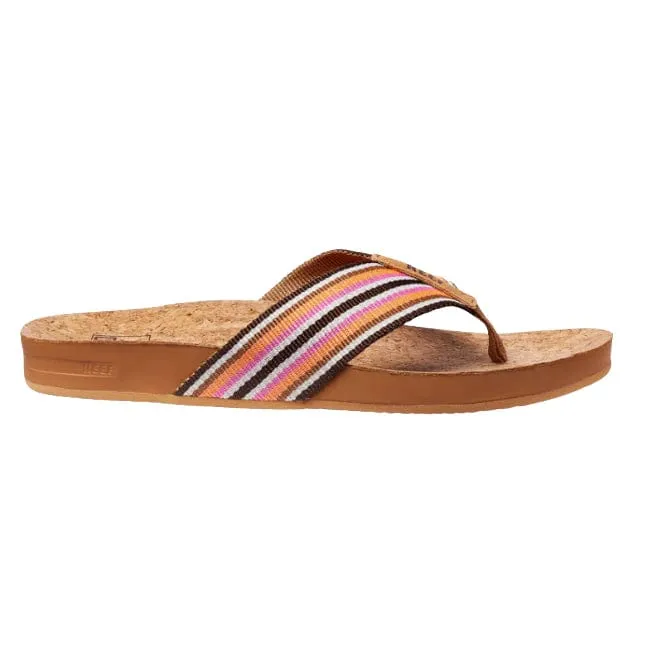 Reef Women's Cushion Strand Flips- Smoothie Stripe