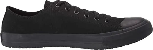 Shoes For Crews Mens Delray Sneakers  Color Black Canvas Size 11M