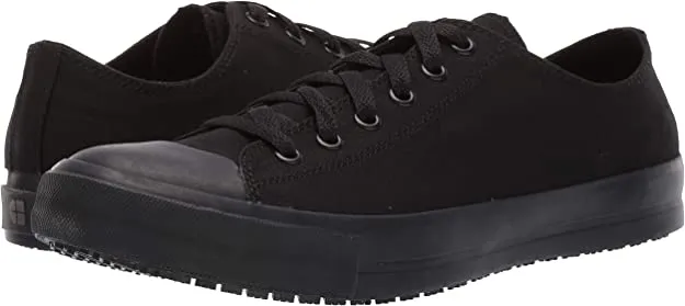 Shoes For Crews Mens Delray Sneakers  Color Black Canvas Size 11M