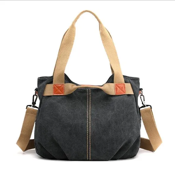 Shoulder Brand Bag Canvas Tote Bags For Women Luxury Canvas Designer Handbag Large Capacity Hand Bags Bolsa Feminina Travel Bag
