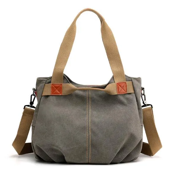 Shoulder Brand Bag Canvas Tote Bags For Women Luxury Canvas Designer Handbag Large Capacity Hand Bags Bolsa Feminina Travel Bag