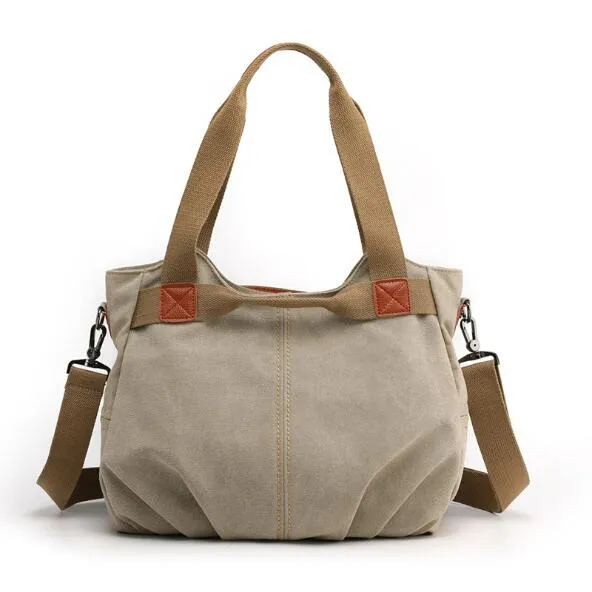 Shoulder Brand Bag Canvas Tote Bags For Women Luxury Canvas Designer Handbag Large Capacity Hand Bags Bolsa Feminina Travel Bag