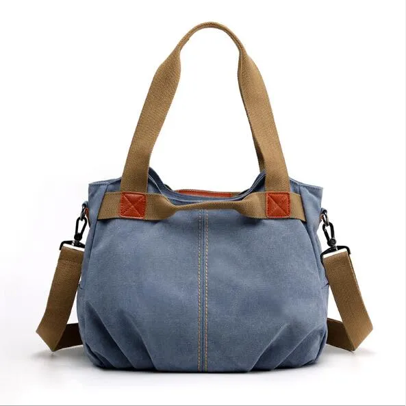 Shoulder Brand Bag Canvas Tote Bags For Women Luxury Canvas Designer Handbag Large Capacity Hand Bags Bolsa Feminina Travel Bag