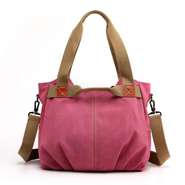 Shoulder Brand Bag Canvas Tote Bags For Women Luxury Canvas Designer Handbag Large Capacity Hand Bags Bolsa Feminina Travel Bag